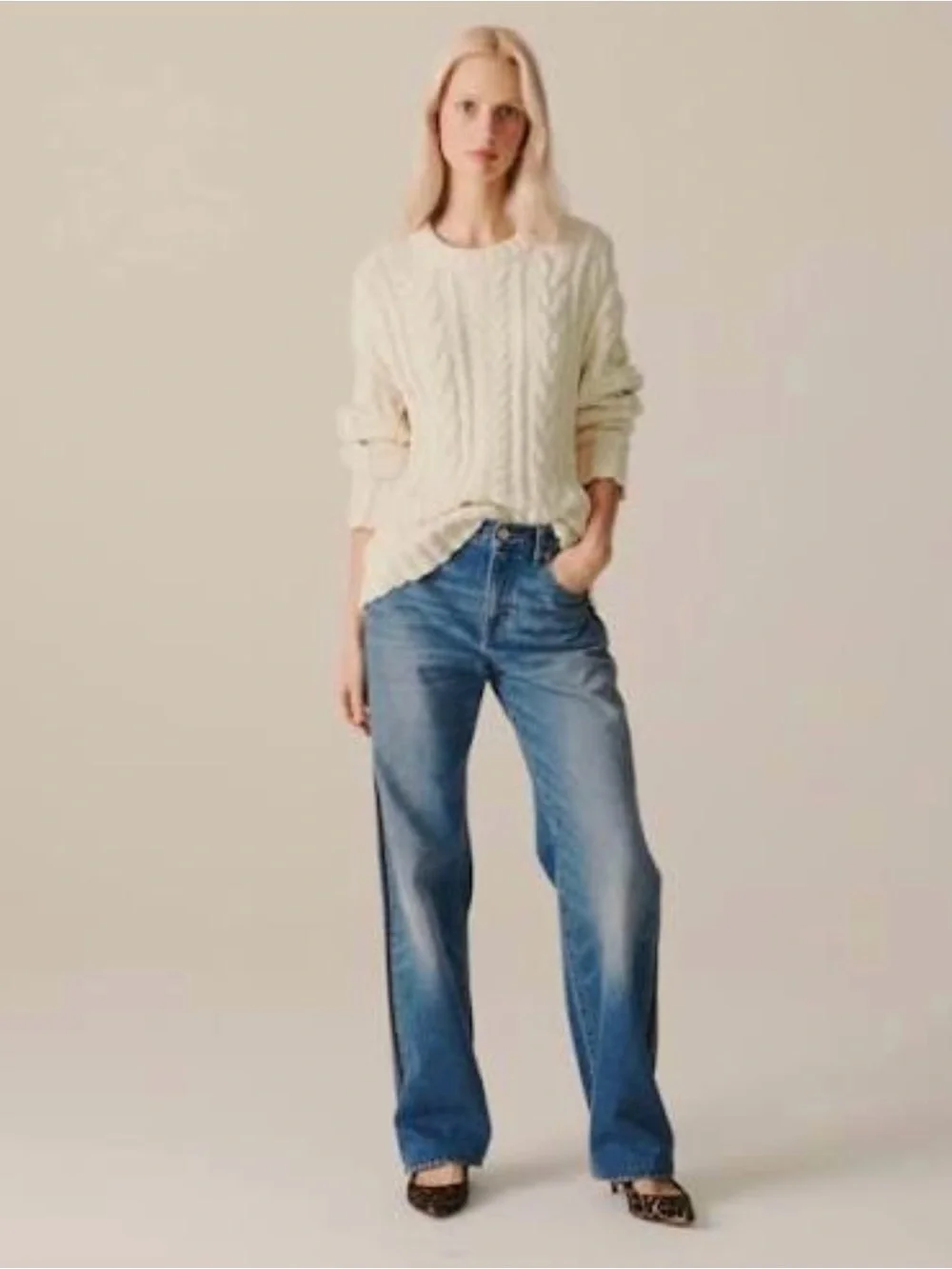 J. Crew Mid-rise relaxed straight jean with suede stripe Size 32 CN374